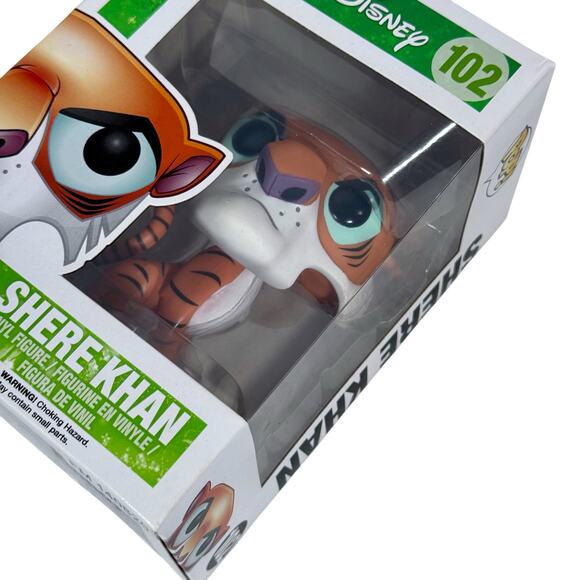 Funko Pop Unopened Shere Khan 102 Disney Jungle Book Tiger Movie Animation - Picture 7 of 8
